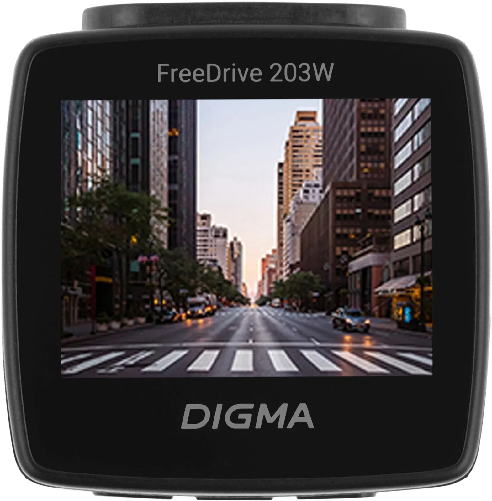 Видеорегистратор Digma FreeDrive 203W черный 2Mpix 1080x1920 1080p 120гр. MSTAR 8336 - фото 2