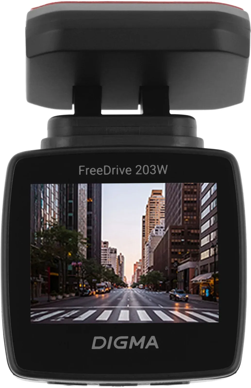 Видеорегистратор Digma FreeDrive 203W черный 2Mpix 1080x1920 1080p 120гр. MSTAR 8336 - фото 3
