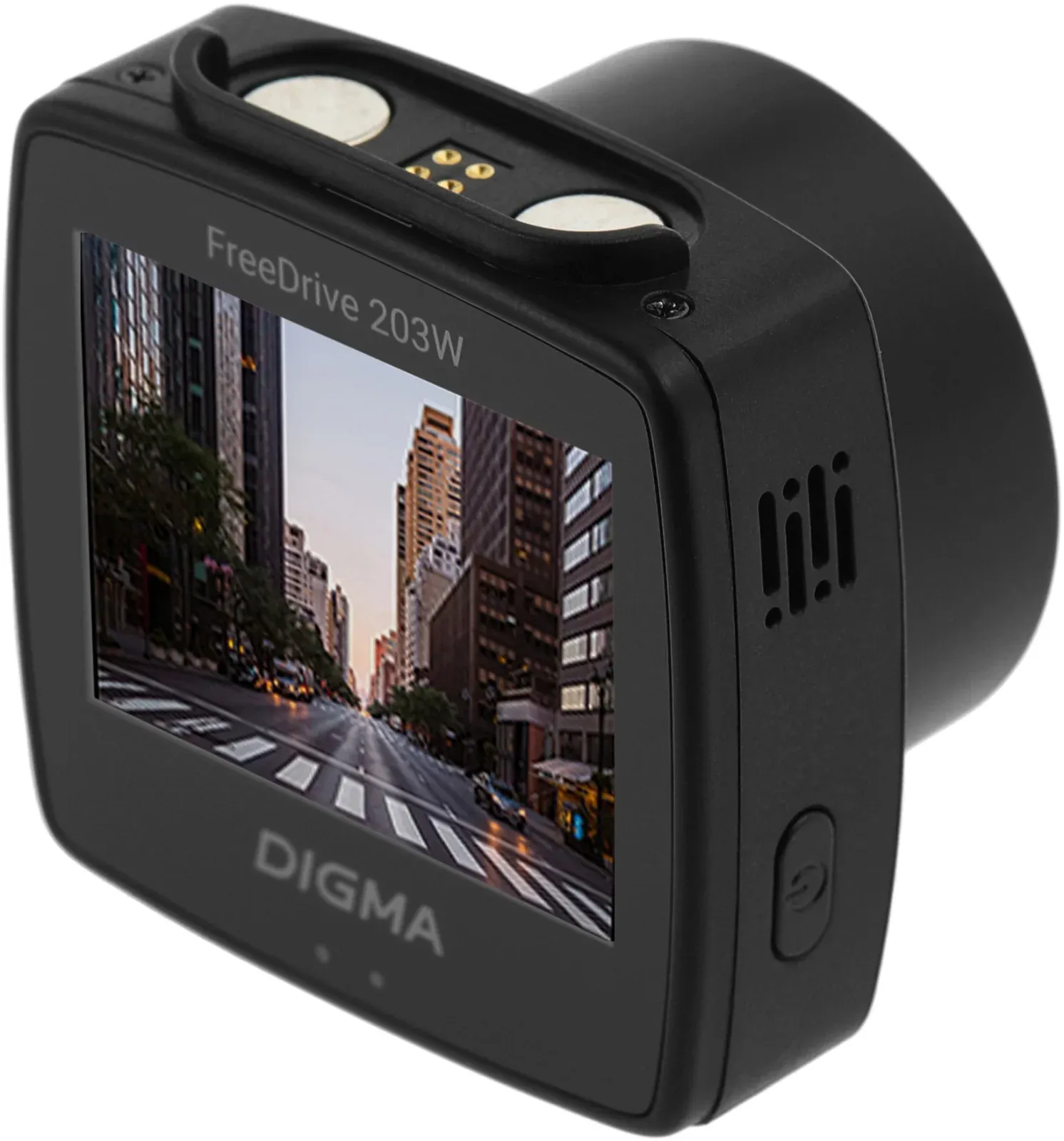 Видеорегистратор Digma FreeDrive 203W черный 2Mpix 1080x1920 1080p 120гр. MSTAR 8336 - фото 6
