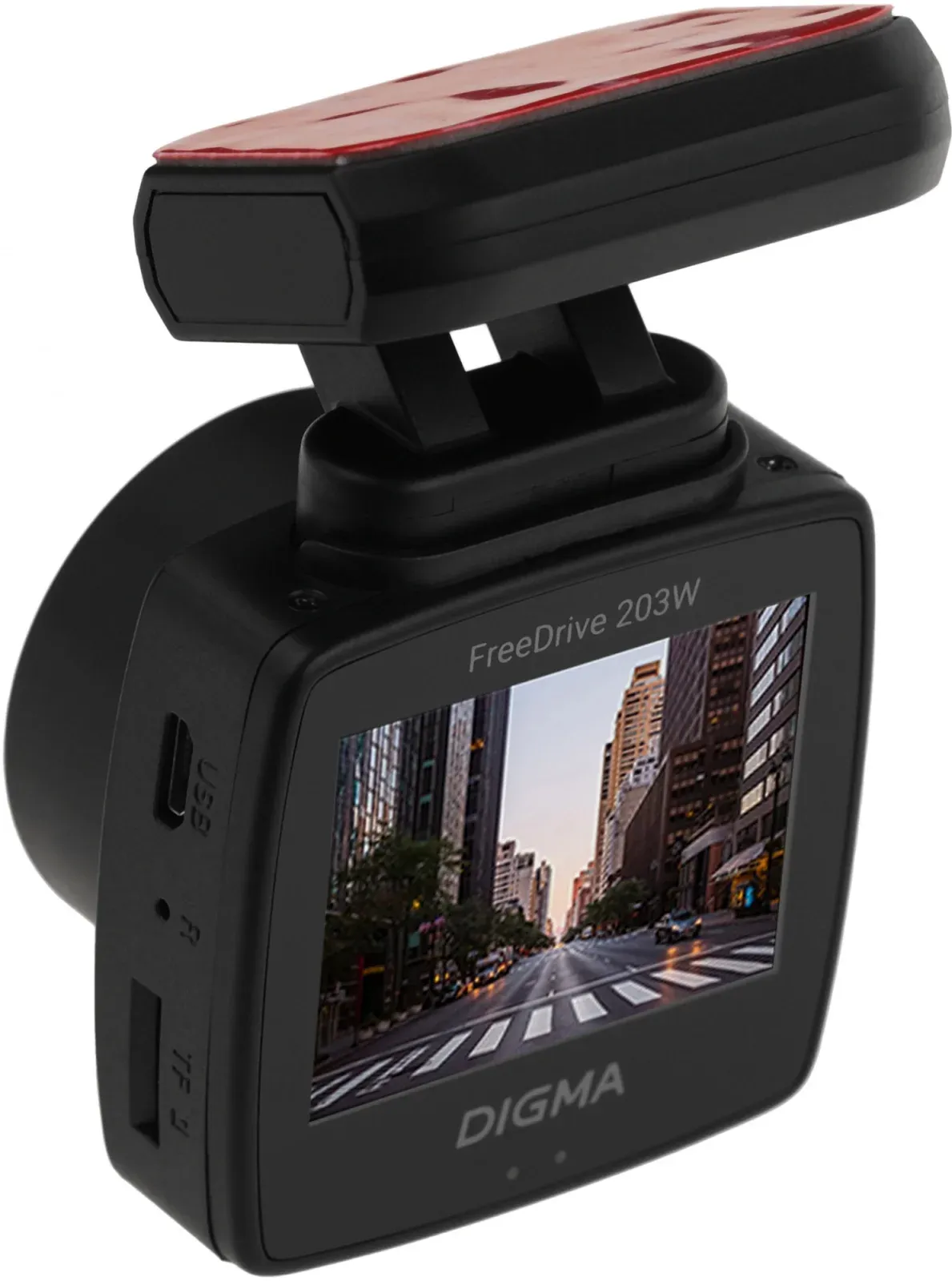 Видеорегистратор Digma FreeDrive 203W черный 2Mpix 1080x1920 1080p 120гр. MSTAR 8336 - фото 7