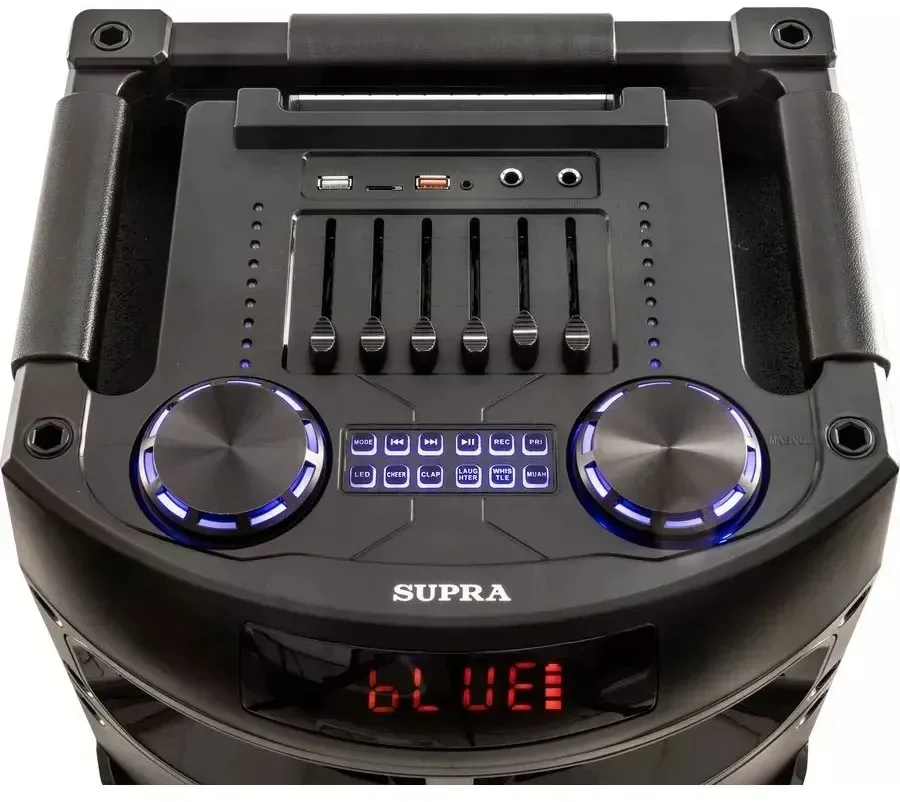 Музыкальные центры SUPRA SMB-1100 черный - фото 3