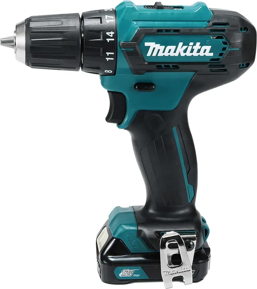 Дрель-шуруповерт Makita DF333DSAX6 аккум. патрон:быстрозажимной кейс в комплекте - фото 2