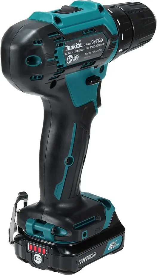 Дрель-шуруповерт Makita DF333DSAX6 аккум. патрон:быстрозажимной кейс в комплекте - фото 4