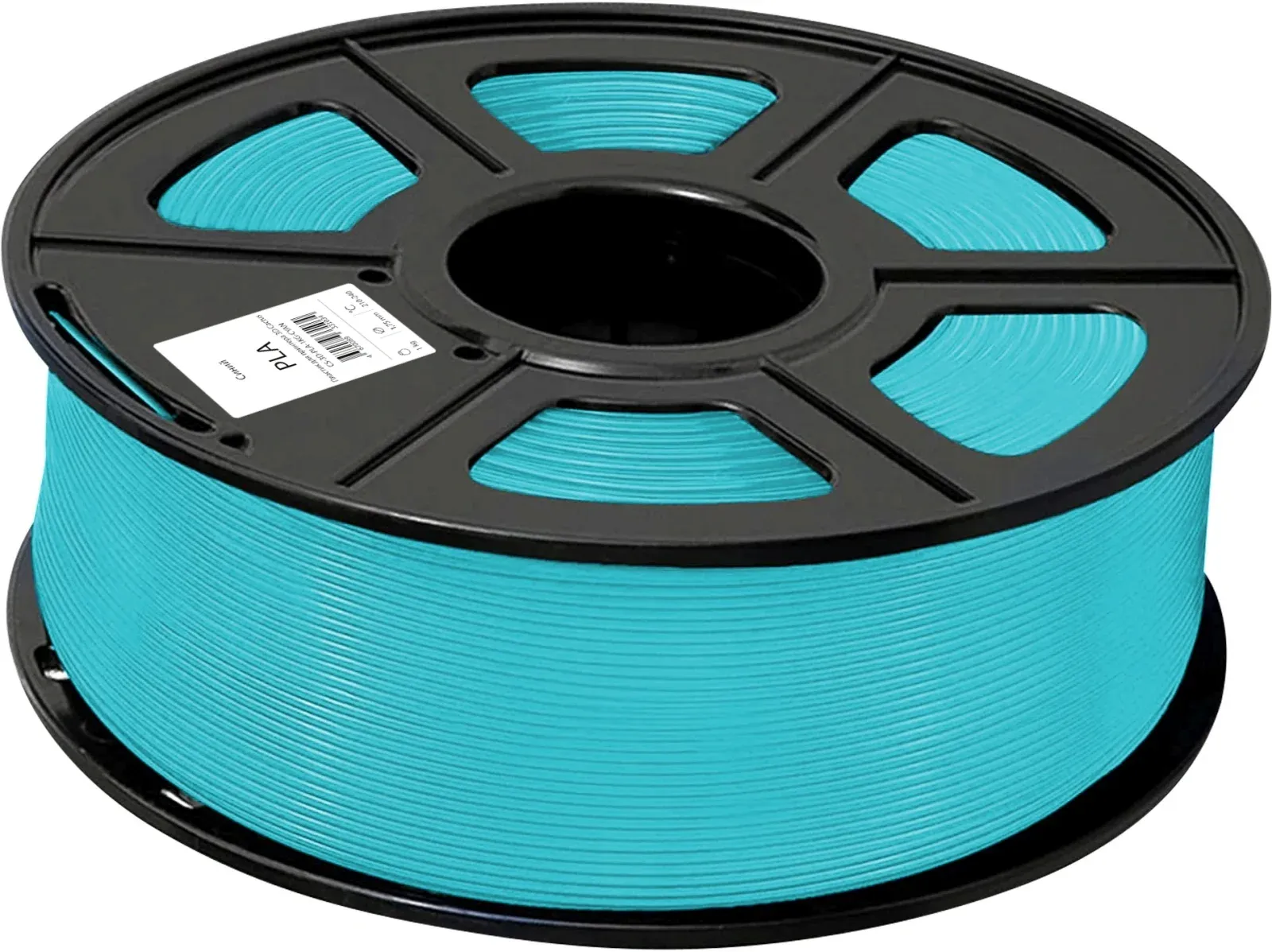 Пластик для принтера 3D Cactus CS-3D-PLA-1KG-CYAN PLA d1.75мм 1кг L326м 1цв. - фото 2