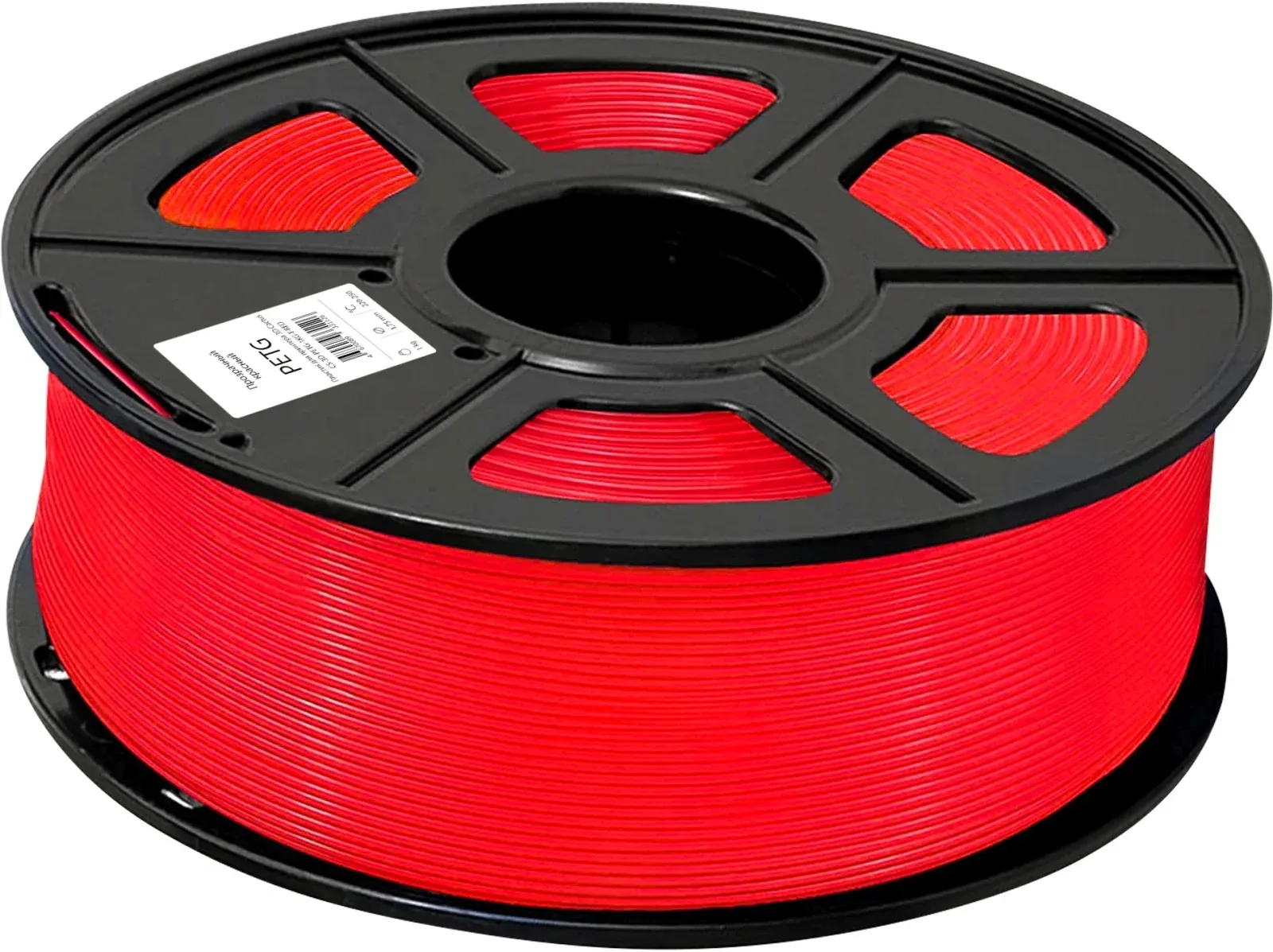 Пластик для принтера 3D Cactus CS-3D-PETG-1KG-T-RED PETG d1.75мм 1кг L316м 1цв. - фото 2