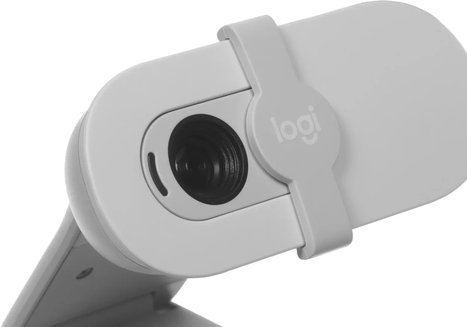Камера Web Logitech HD Webcam Brio 100 белый 2Mpix 1920x1080 USB-A с микрофоном 960-001618 - фото 3