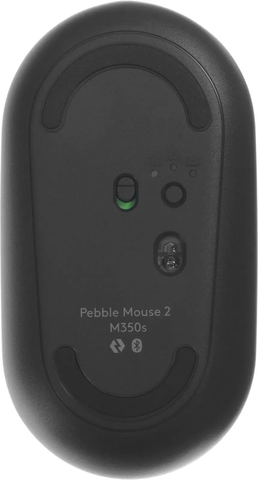 Мышь Logitech Pebble 2 M350S графитовый оптическая 4000dpi silent беспров. BT для ноутбука 2but 910-006988 - фото 3