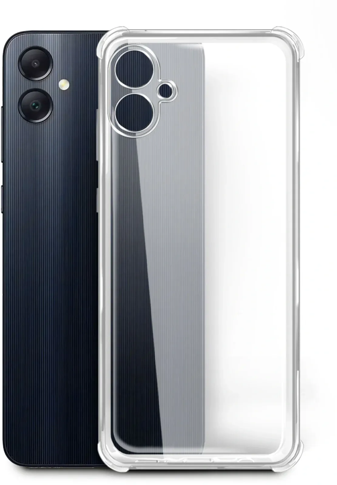 Чехол клип-кейс BoraSCO для Samsung Galaxy A05 Bumper Case прозрачный 72926