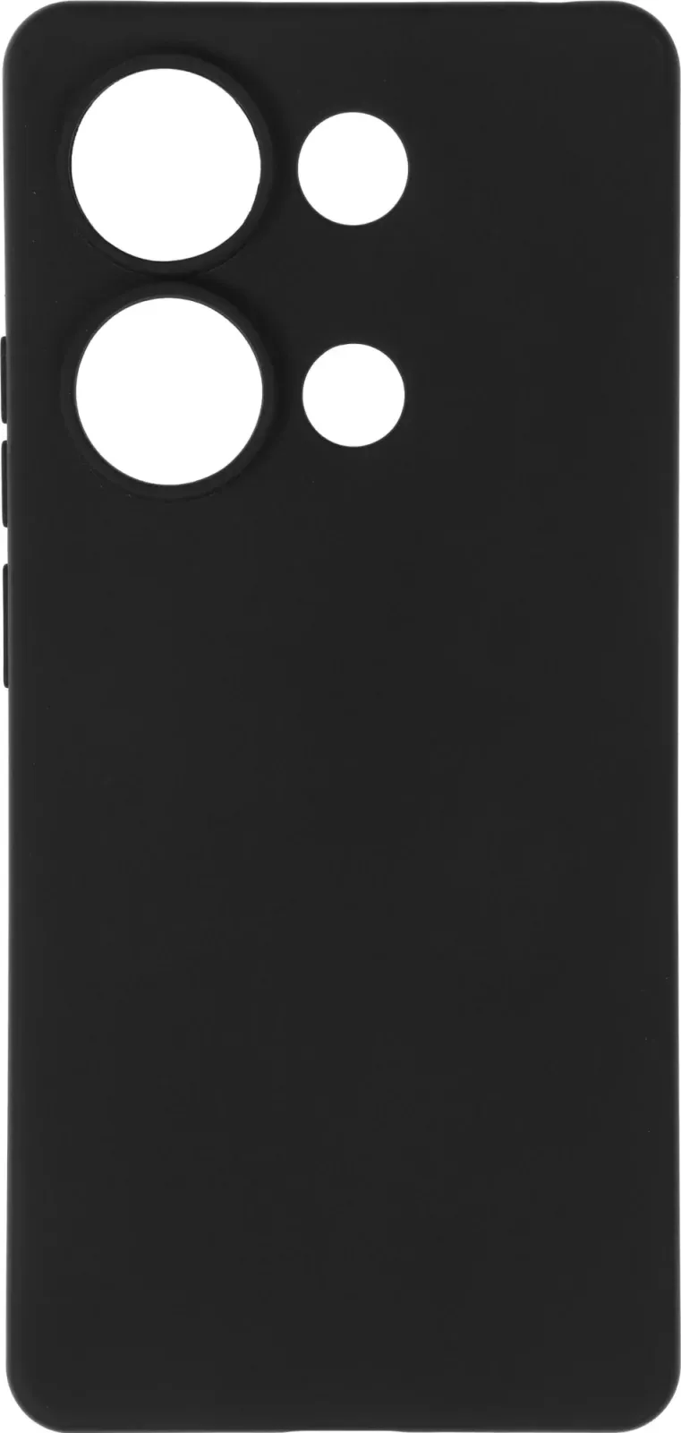 Чехол клип-кейс BoraSCO для Xiaomi Poco M6 Pro Silicone Case черный 73016 - фото 3