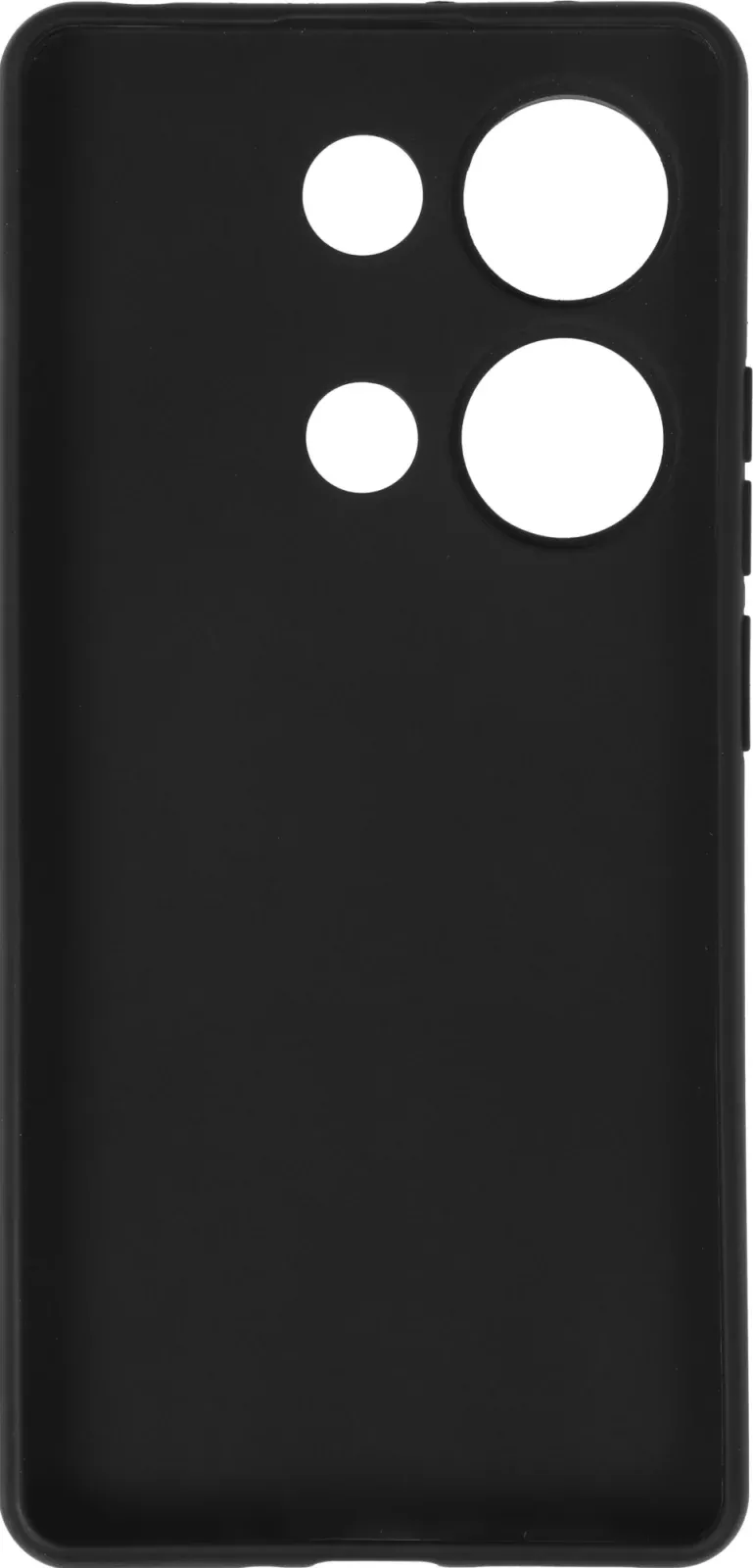 Чехол клип-кейс BoraSCO для Xiaomi Poco M6 Pro Silicone Case черный 73016 - фото 4