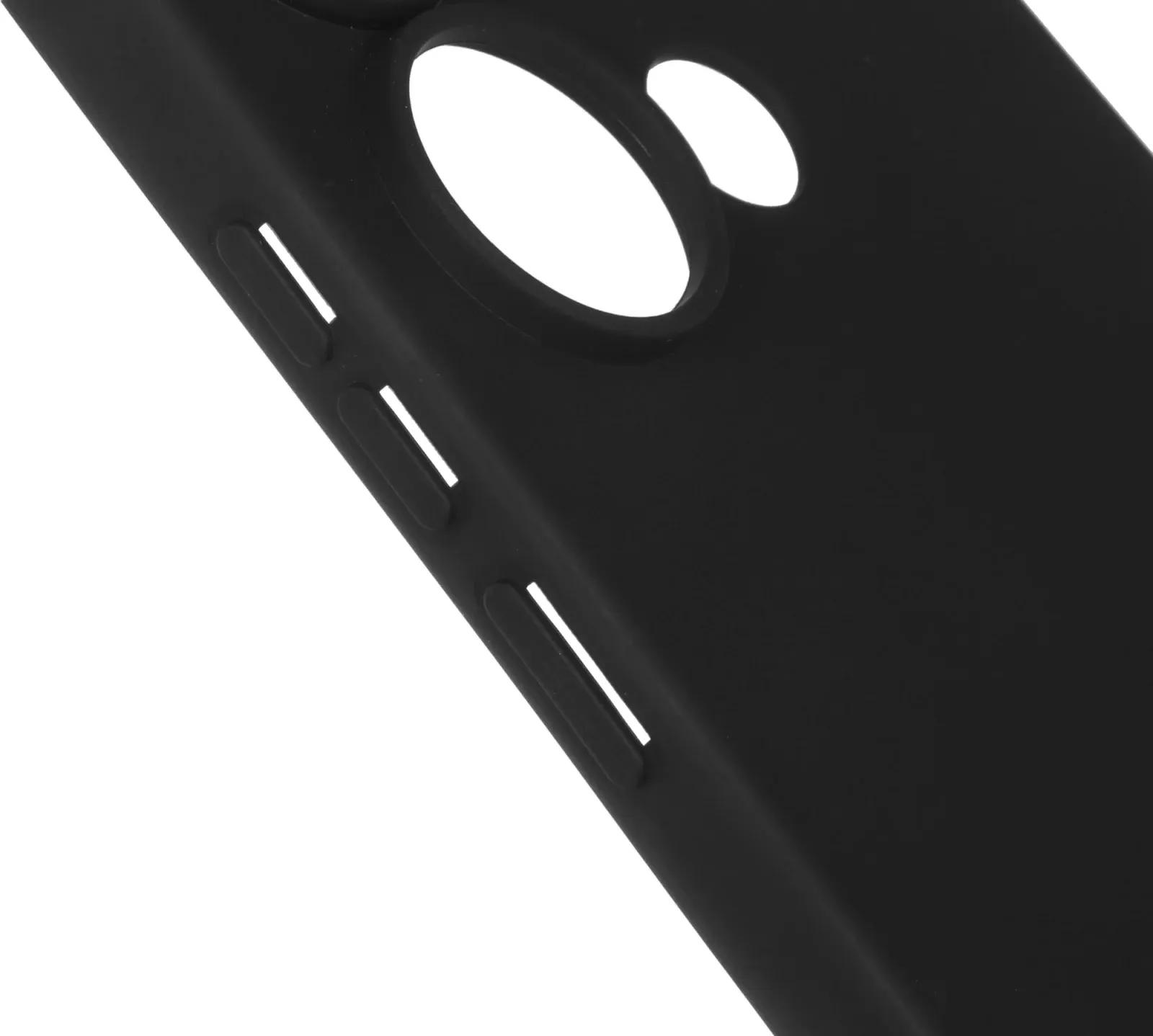 Чехол клип-кейс BoraSCO для Xiaomi Poco M6 Pro Silicone Case черный 73016 - фото 7