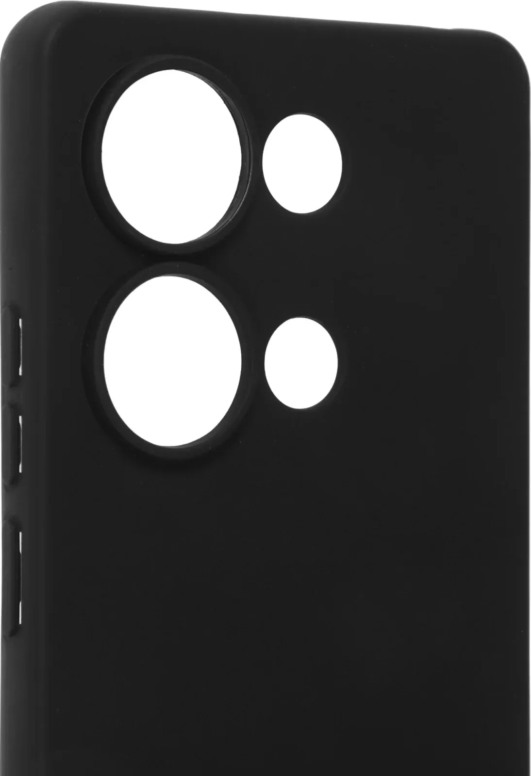 Чехол клип-кейс BoraSCO для Xiaomi Poco M6 Pro Silicone Case черный 73016 - фото 8