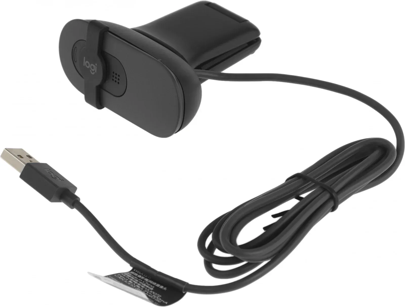 Камера Web Logitech HD Webcam Brio 105 графитовый 2Mpix 1920x1080 USB2.0 с микрофоном для ноутбука 960-001592 - фото 6