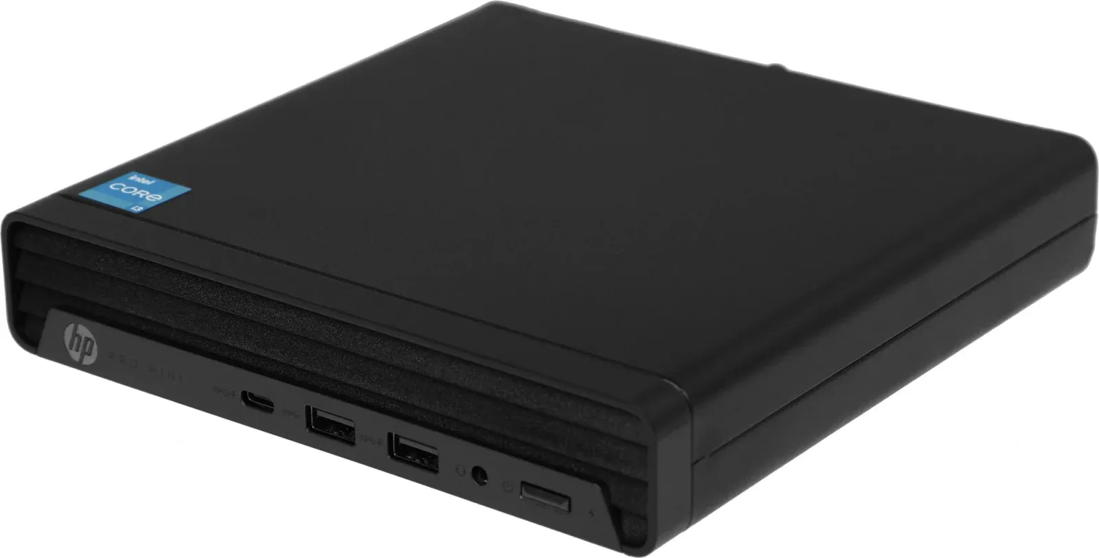 Неттоп HP ProDesk 400 G9 Mini i3 13100T 2.5 8Gb SSD256Gb UHDG 730 FreeDOS GbitEth WiFi BT 90W kb мышь клавиатура черный 935X8EA - фото 1