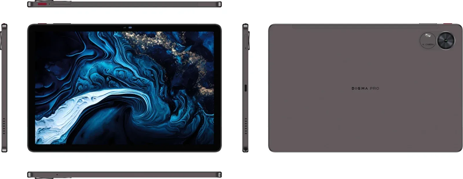 Планшет Digma Pro Infinity G85 2.0 8C RAM8Gb ROM256Gb 10.1 In-Cell 1920x1200 4G Android 14 темно-коричневый 13Mpix 5Mpix BT WiFi microSD 256Gb 7000mAh 200hrs - фото 4