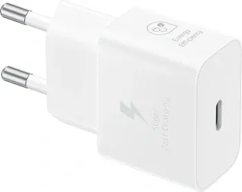 Сетевое зар./устр. Samsung EP-T2510 25W 3A PD USB Type-C белый EP-T2510XWEGEU - фото 8