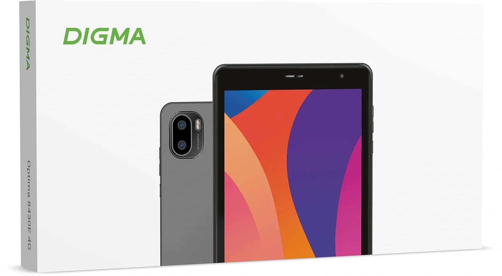 Планшет Digma Optima 8430E 4G T606 1.6 RAM4Gb ROM64Gb 8 IPS 1280x800 4G Android 14 серый 5Mpix 2Mpix BT WiFi microSD 128Gb 4000mAh - фото 7