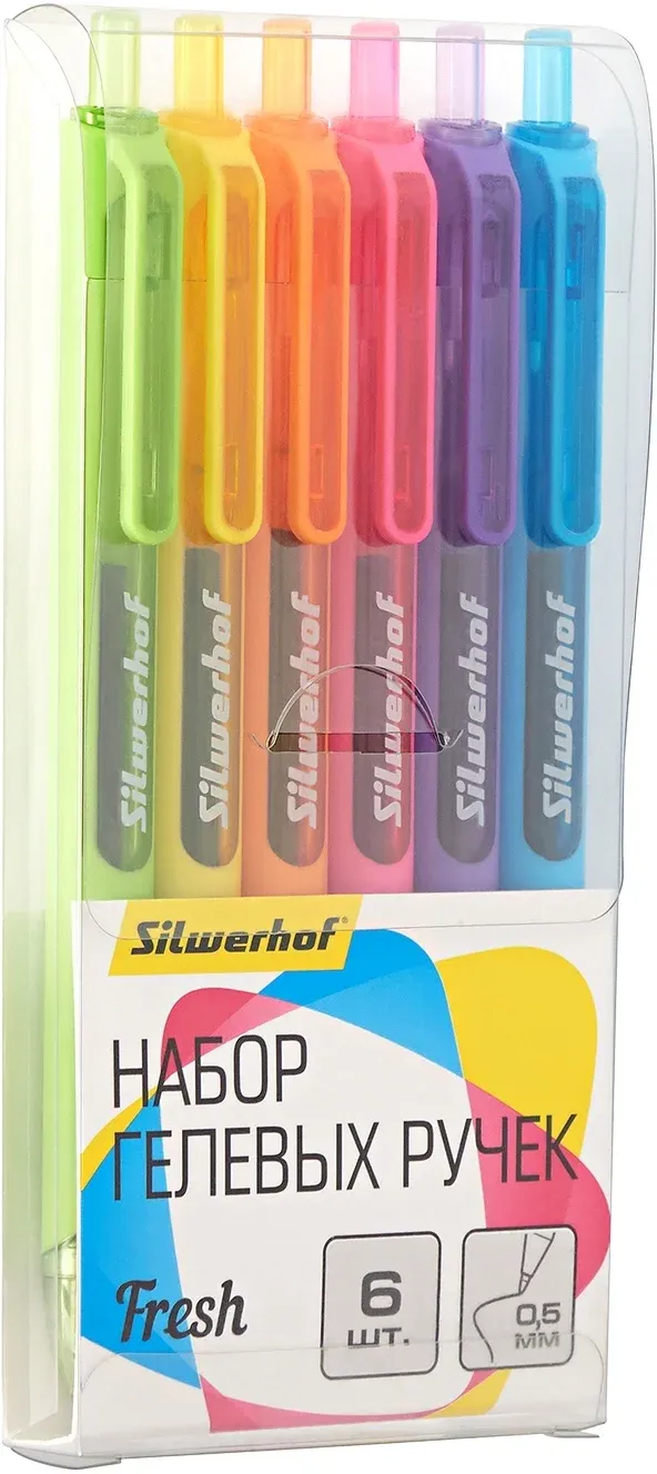Гелевые ручки SILWERHOF NG Fresh - фото 3