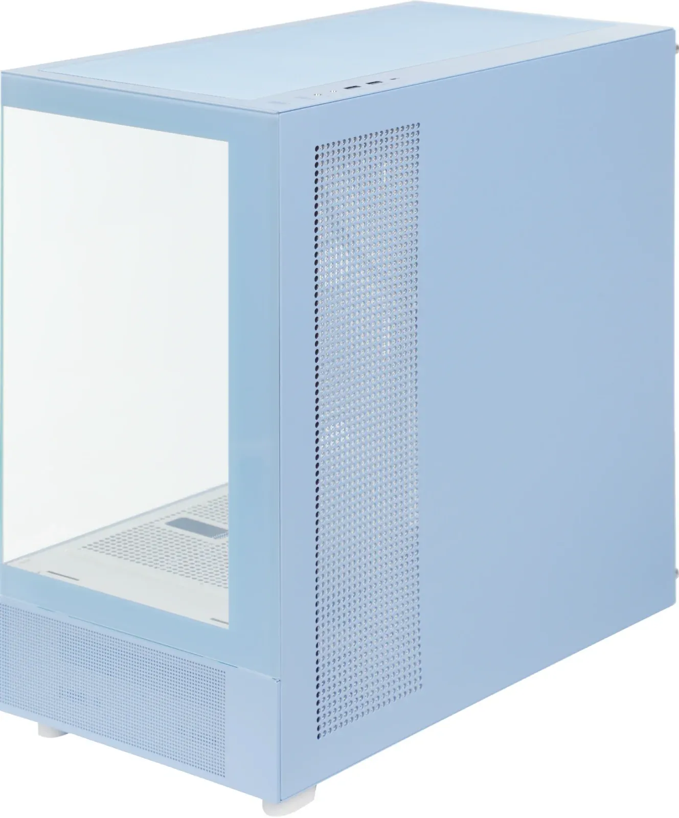 Корпус Thermaltake View 270 TG ARGB Hydrangea голубой без БП ATX 9x120mm 2x140mm 1x200mm 2xUSB3.0 audio bott PSU - фото 7