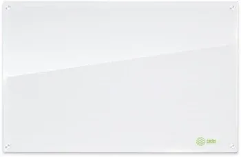 Доска стеклянная Cactus CS-GBD-120X150-UWT-TM Сквозное крепление стекло ультра белый 120x150см стекло крепления - фото 6