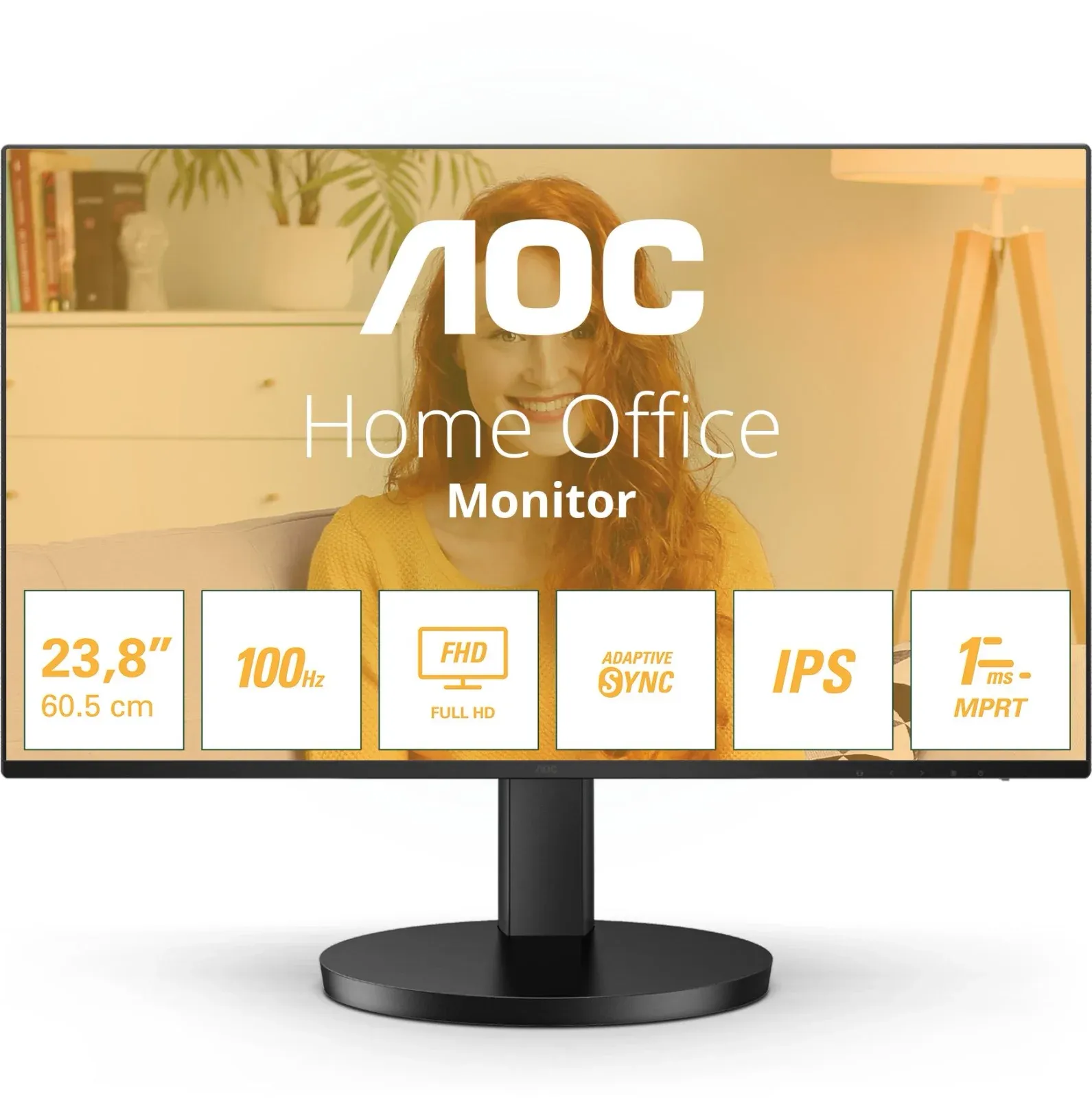 Монитор AOC 27 Basic-Line 27B3HA2 черный IPS LED 1ms 16:9 HDMI M/M матовая 250cd 178гр/178гр 1920x1080 100Hz VGA FHD 3.4кг - фото 8