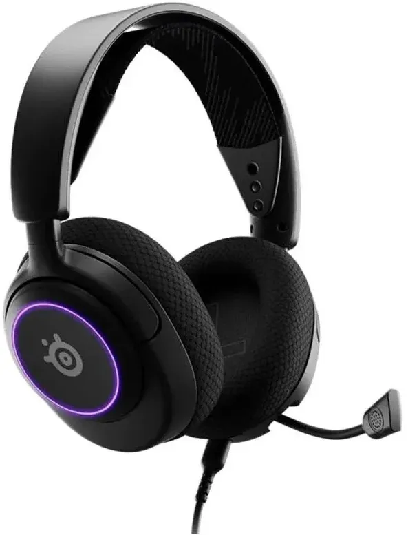 Наушники с микрофоном Steelseries Arctis Nova 3 черный 1.2м накладные оголовье 61631 - фото 1