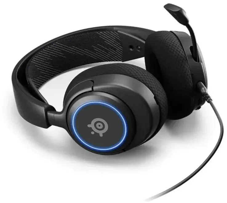 Наушники с микрофоном Steelseries Arctis Nova 3 черный 1.2м накладные оголовье 61631 - фото 4
