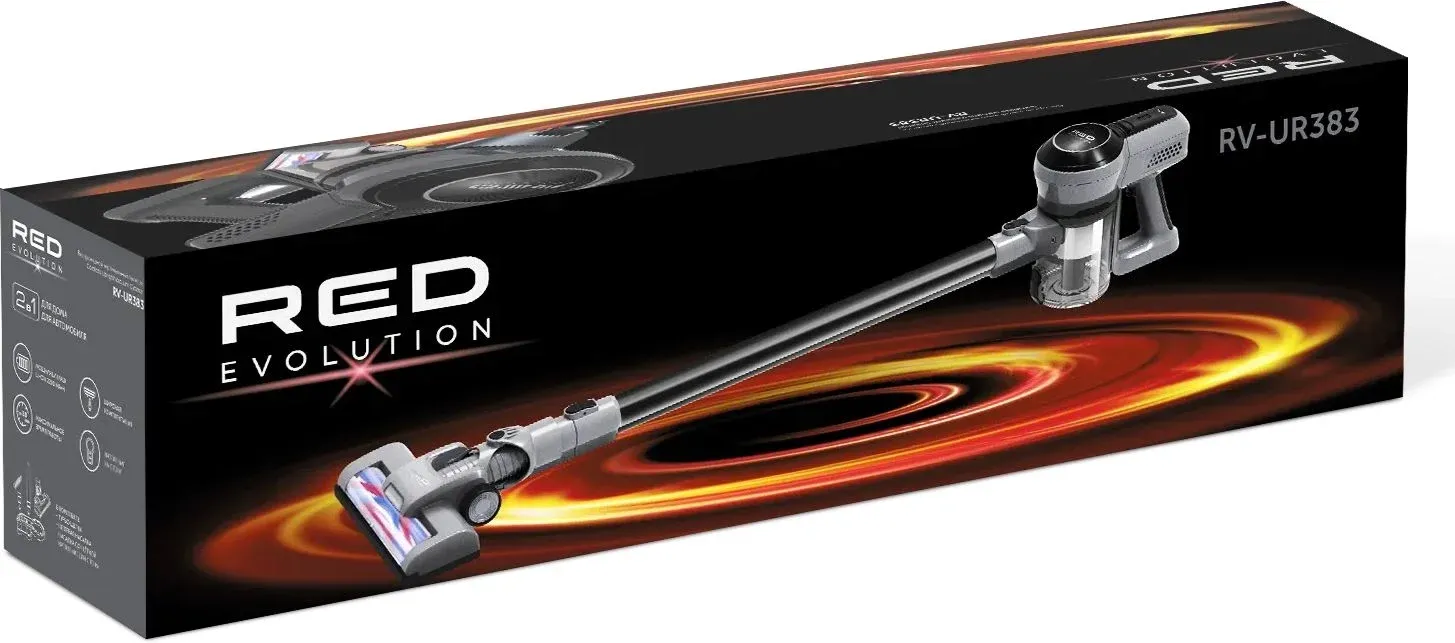 Пылесос ручной Red Solution evolution RV-UR383 150Вт серый/черный - фото 7
