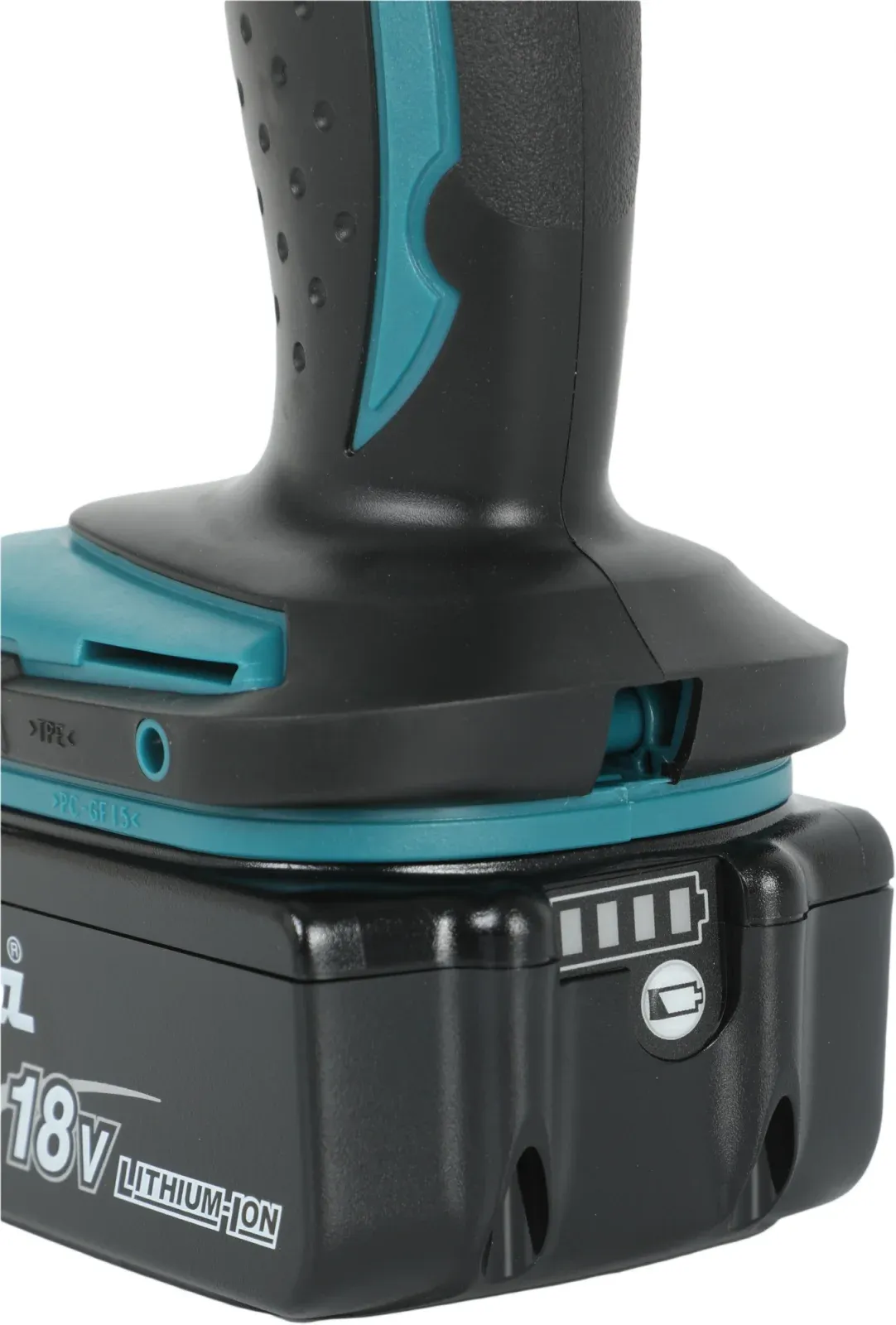 Дрель-шуруповерт Makita DDF453RFE аккум. патрон:быстрозажимной кейс в комплекте - фото 8