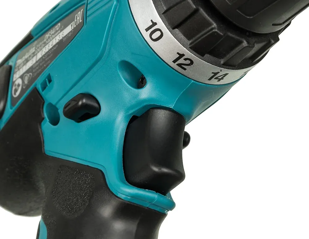 Дрель-шуруповерт Makita DF347DWE аккум. патрон:быстрозажимной кейс в комплекте - фото 5