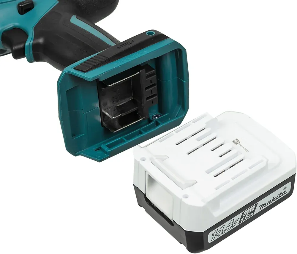 Дрель-шуруповерт Makita DF347DWE аккум. патрон:быстрозажимной кейс в комплекте - фото 6
