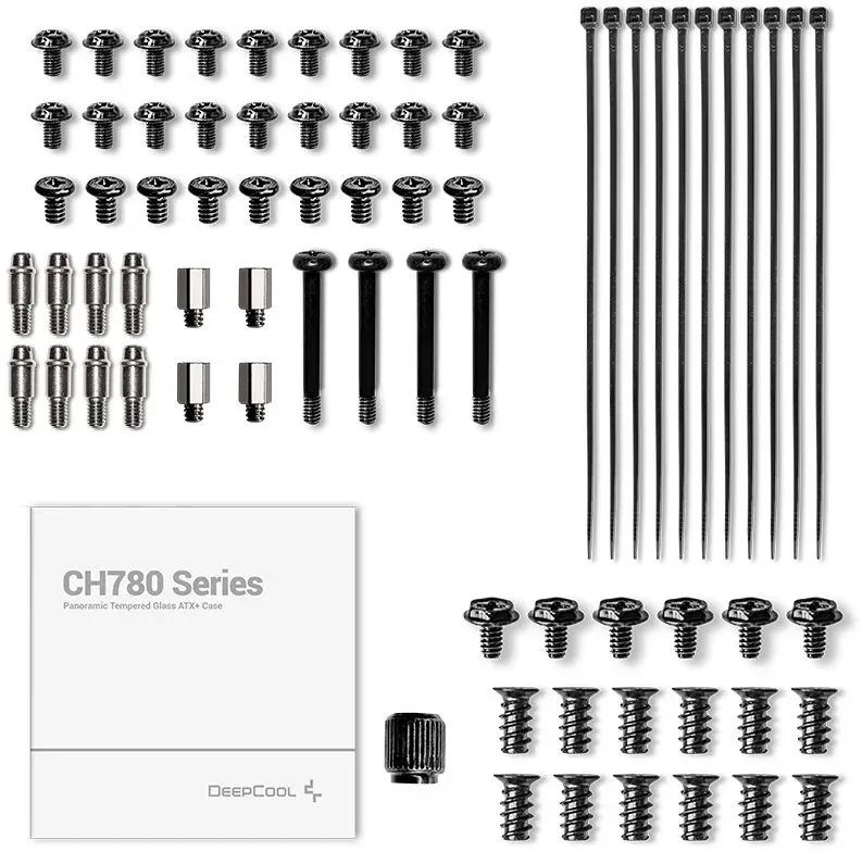 Корпус Deepcool CH780 белый без БП ATX 9x120mm 9x140mm 4x180mm 4x200mm 4xUSB3.0 audio bott PSU - фото 6