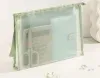 Папка на молнии Deli PP109GREEN A4 ЭВА прозрачный внутр. цвет молнии зеленый 2 внутр. кармана - фото 6