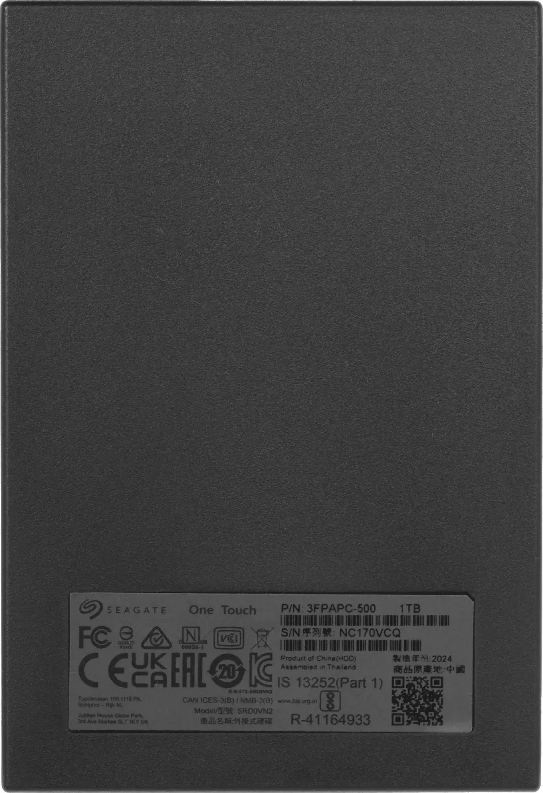 USB SEAGATE STKY1000400 черный - фото 4