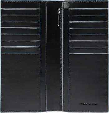 Кошелек мужской Piquadro Blue Square PU6562B2R/N черный натур.кожа - фото 8