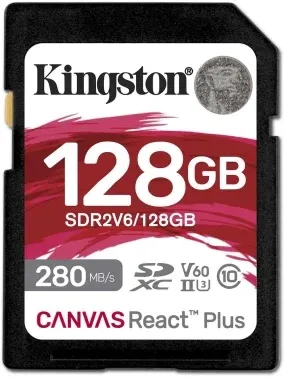 Флеш карта SDXC 128GB Kingston SDR2V6/128GB Canvas React Plus w/o adapter - фото 7
