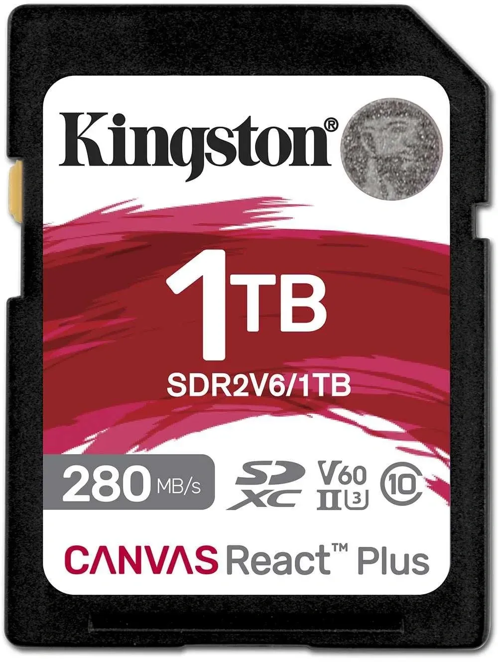 Флеш карта SDXC 1TB Kingston SDR2V6/1TB Canvas React Plus w/o adapter - фото 2