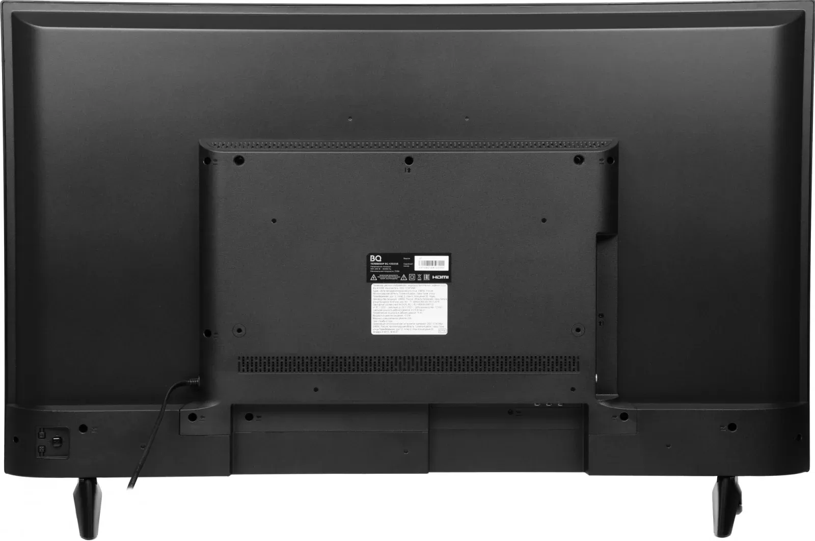 Телевизор LED BQ 43 43S05B черный/черный FULL HD 60Hz DVB-T DVB-T2 DVB-C USB WiFi Smart TV - фото 4