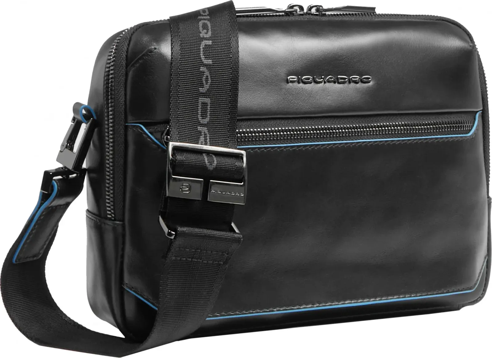 Сумка мужская Piquadro Blue Square CA6588B2/N черная натур.кожа - фото 2