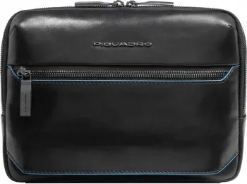 Сумка мужская Piquadro Blue Square CA6588B2/N черная натур.кожа - фото 4