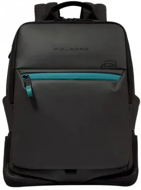 Рюкзак мужской Piquadro Corner 2.0 CA6464C2OW/N черный полиуретан/полиэстер, 15.5 л - фото 4