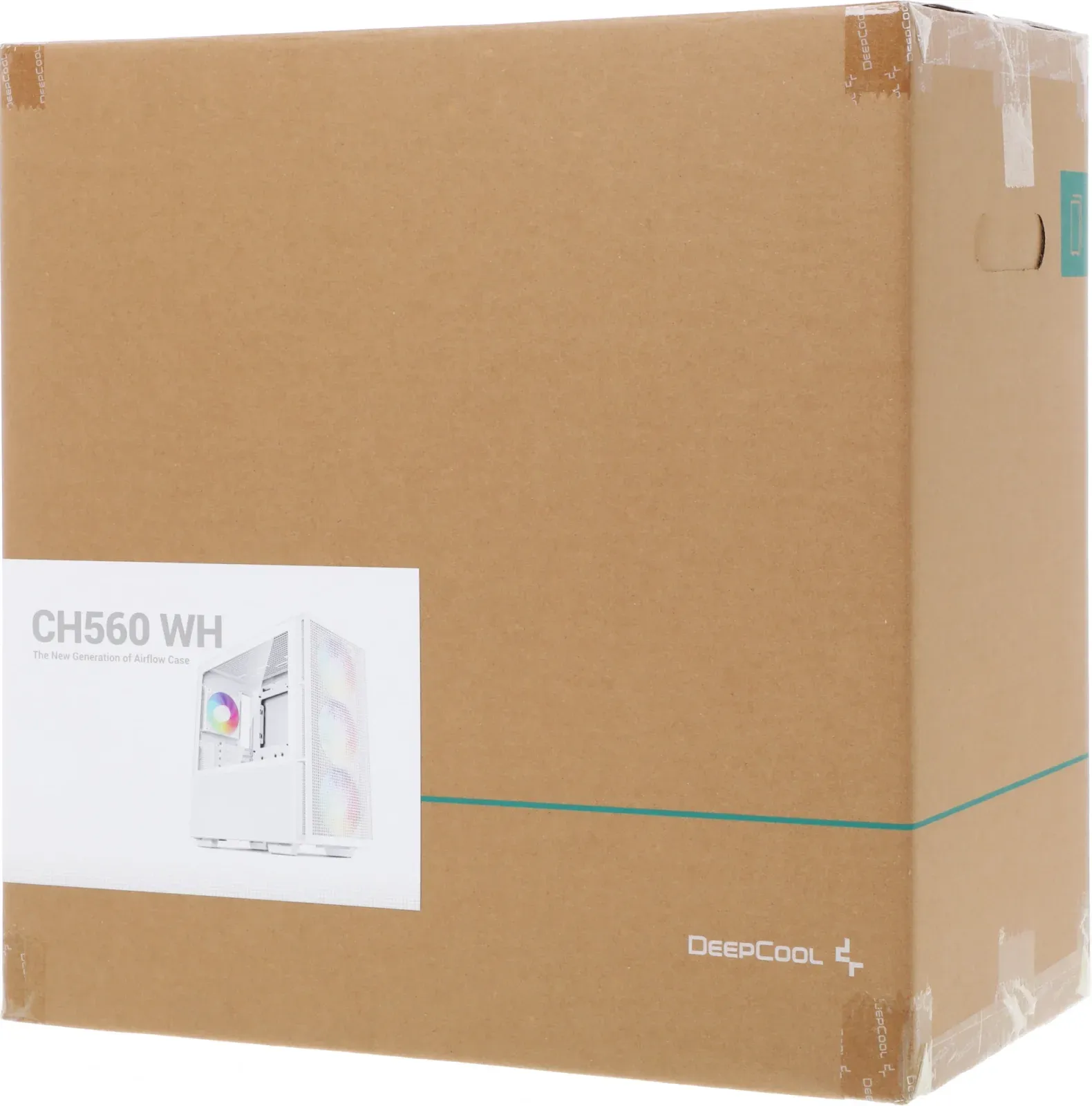 Корпус Deepcool CH560 белый без БП ATX 8x120mm 3x140mm 1xUSB3.0 audio bott PSU - фото 6