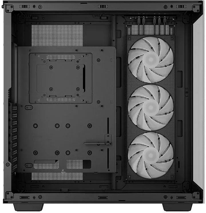 Корпус Deepcool CH780 черный без БП ATX 9x120mm 9x140mm 4x180mm 4x200mm 4xUSB3.0 audio bott PSU - фото 5