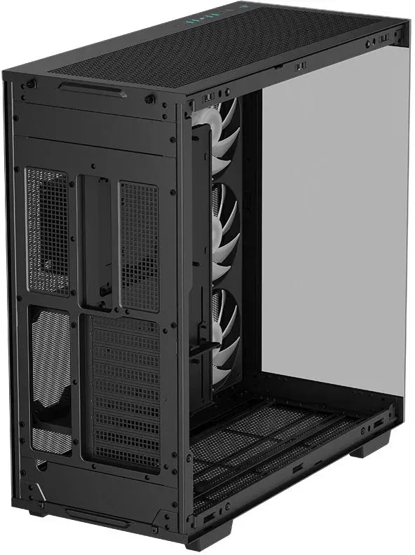 Корпус Deepcool CH780 черный без БП ATX 9x120mm 9x140mm 4x180mm 4x200mm 4xUSB3.0 audio bott PSU - фото 7