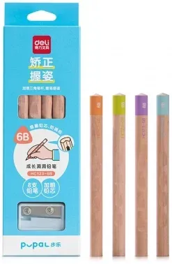 Карандаши DELI HC123-6B - фото 2