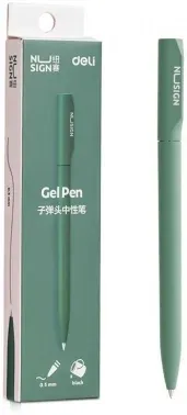 Гелевые ручки DELI NS552GREEN - фото 2