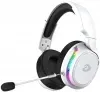 Наушники с микрофоном Dareu A710X белый/черный накладные BT/Radio/3.5mm оголовье A710X WHITE-BLACK - фото 6