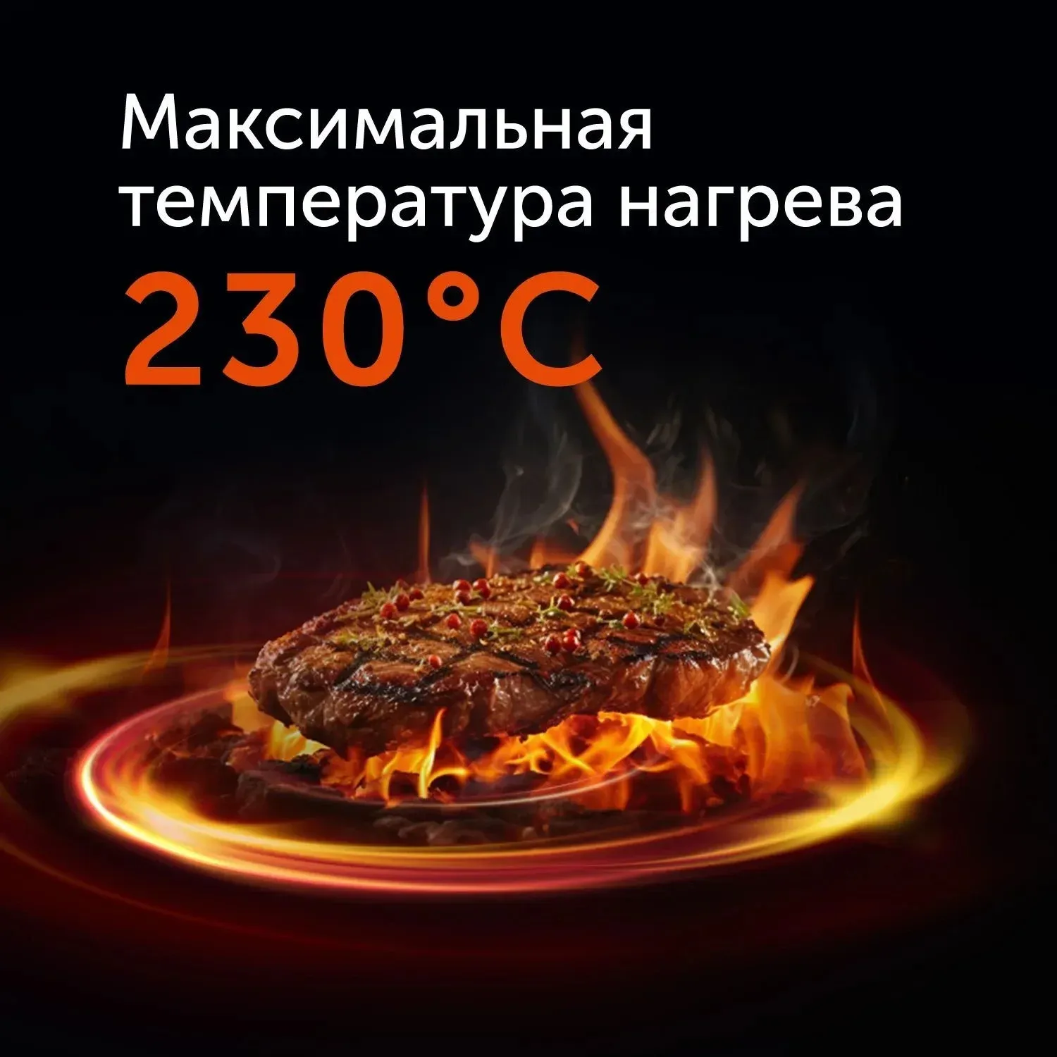 Электрогриль Red Solution SteakPRO RGM-M81 1950Вт черный/серебристый - фото 4