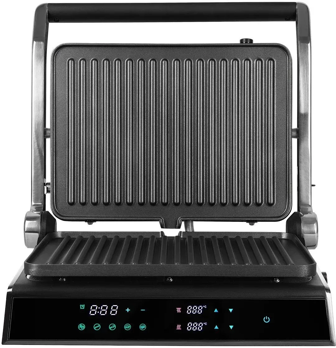 Электрогриль Red Solution SteakPRO RGM-M81 1950Вт черный/серебристый - фото 7