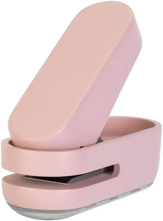 Дыроколы DELI NS088pink розовый - фото 1